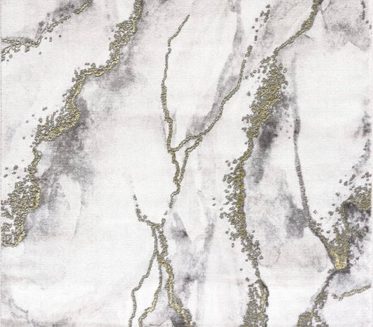 Gold Marble Rug