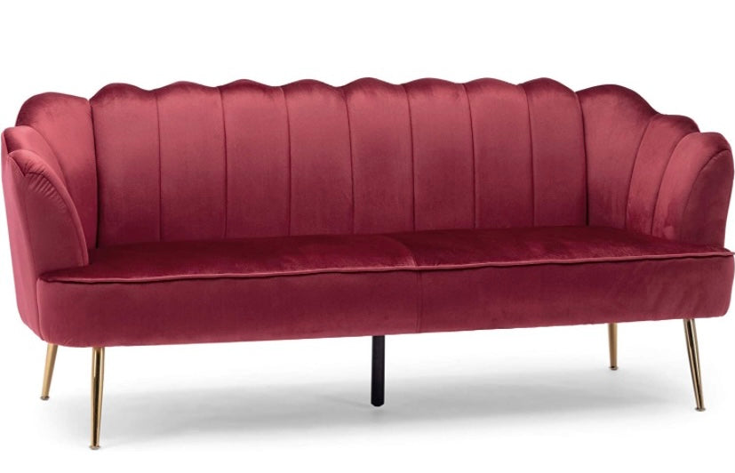 Maroon Sofa