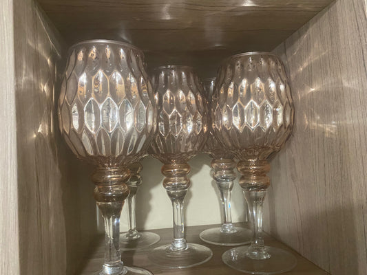 Rose-gold Pedestal Votive