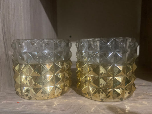 Large Votive or Small Floral Vase Rental