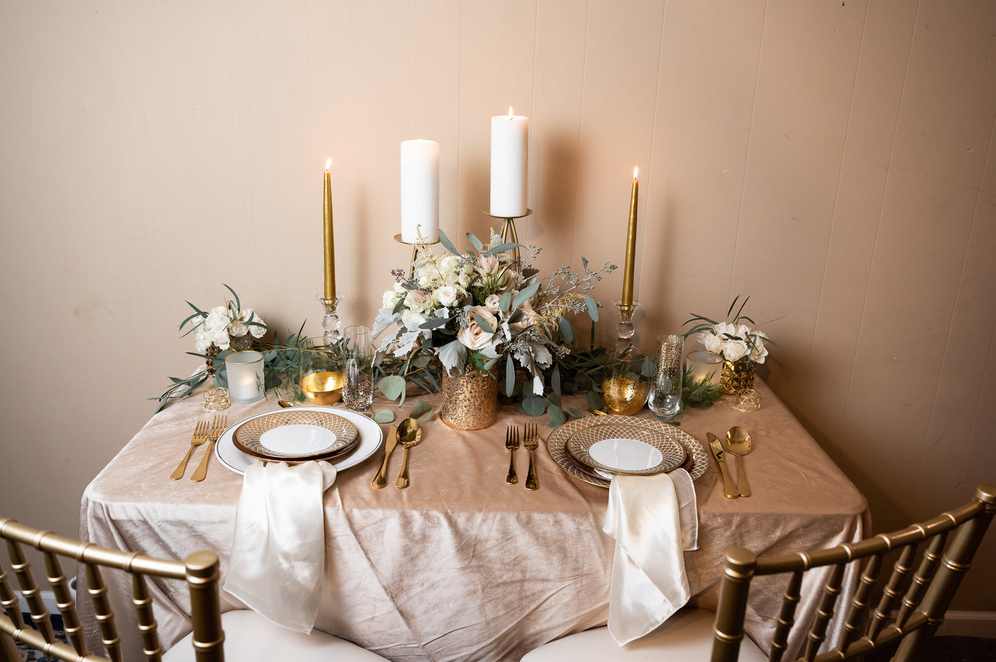 Sweet Heart Table Styling Rental