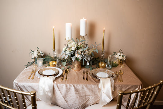 Sweet Heart Table Styling Rental