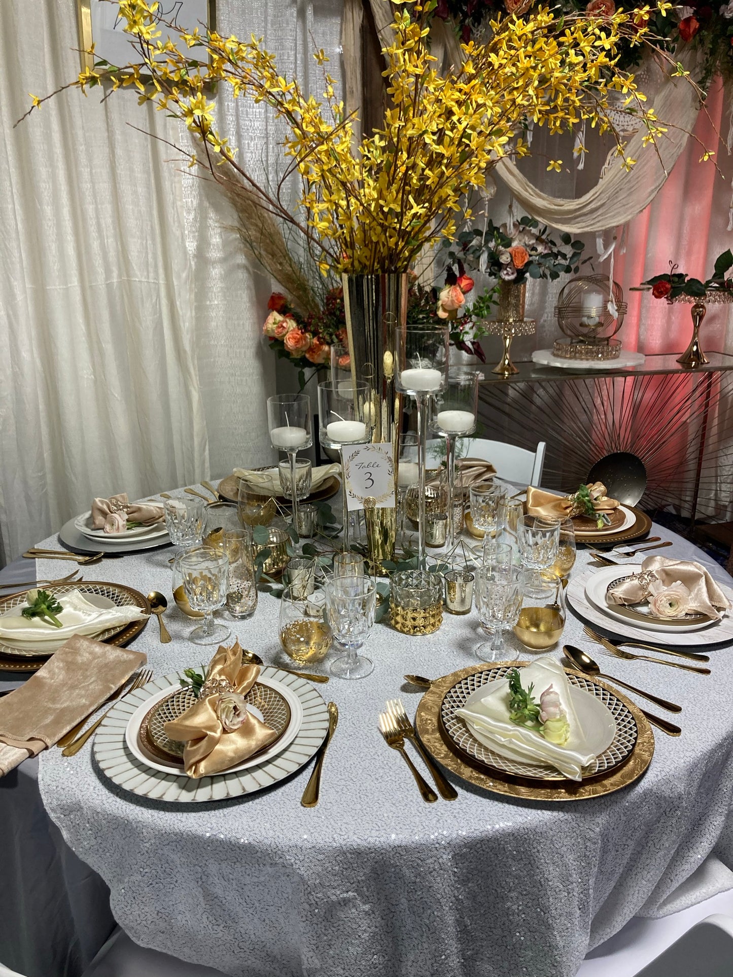 Full Table-scape Styling Rental